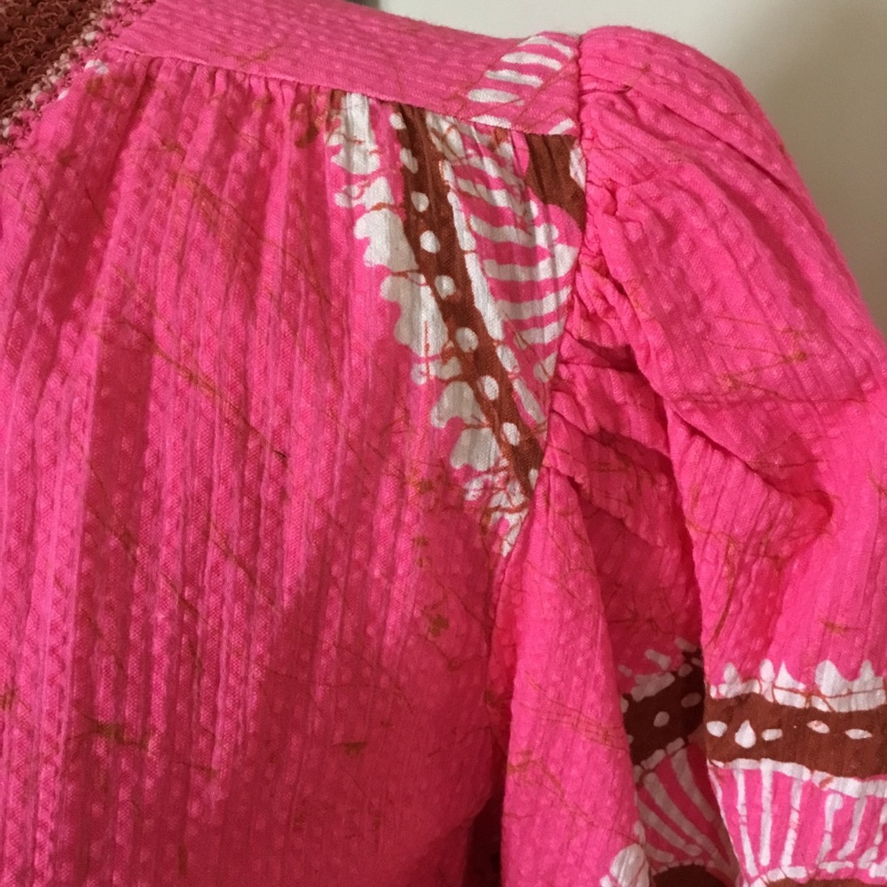 Love The Label Zuri Ruffle Top Gigi Print - Picture 6 of 11